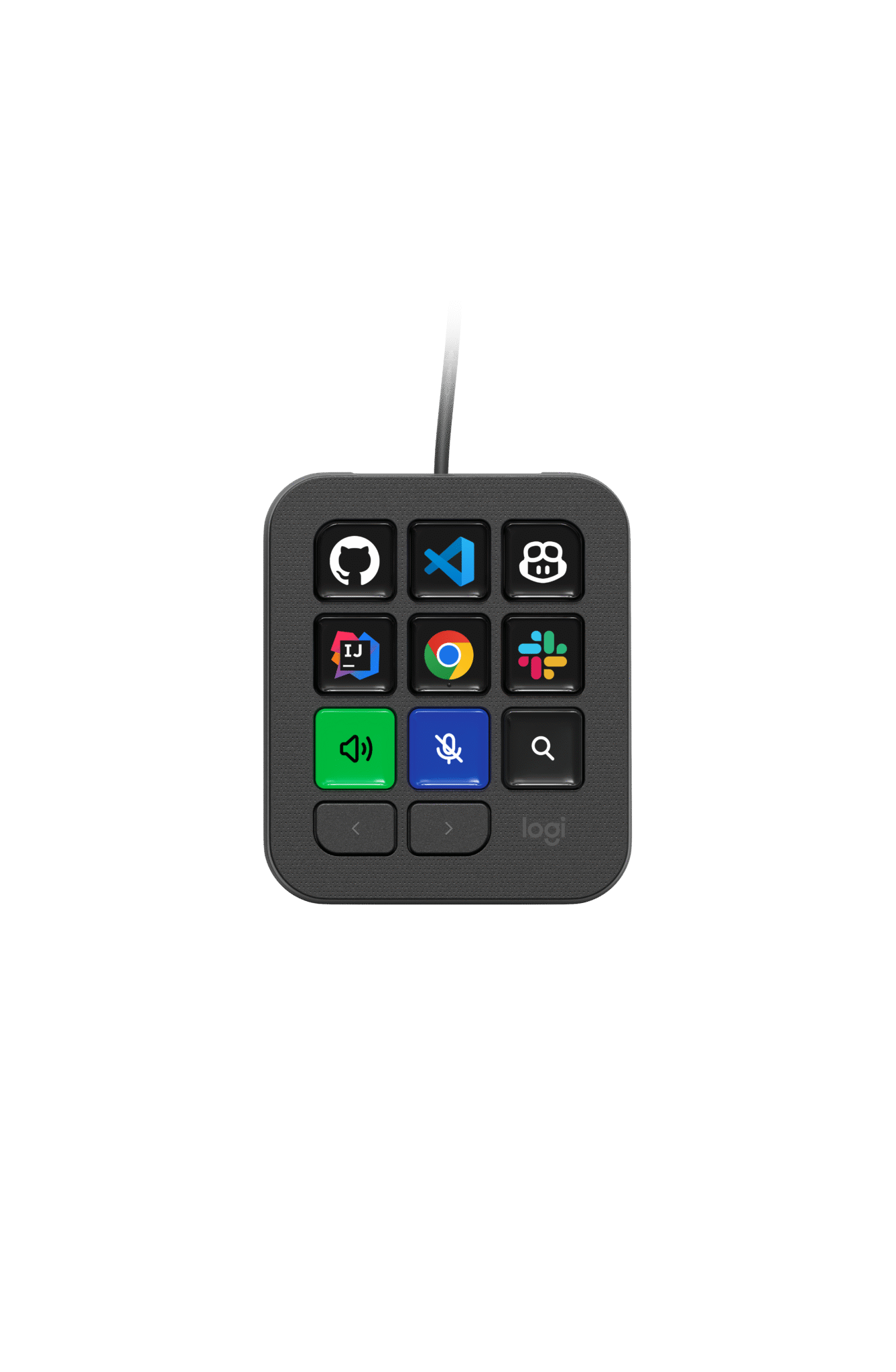 Logitech MX Keypad nine programmable LCD keys