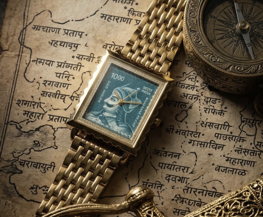 MAHARANA PRATAP STAMP WATCH AUTOMATIC price