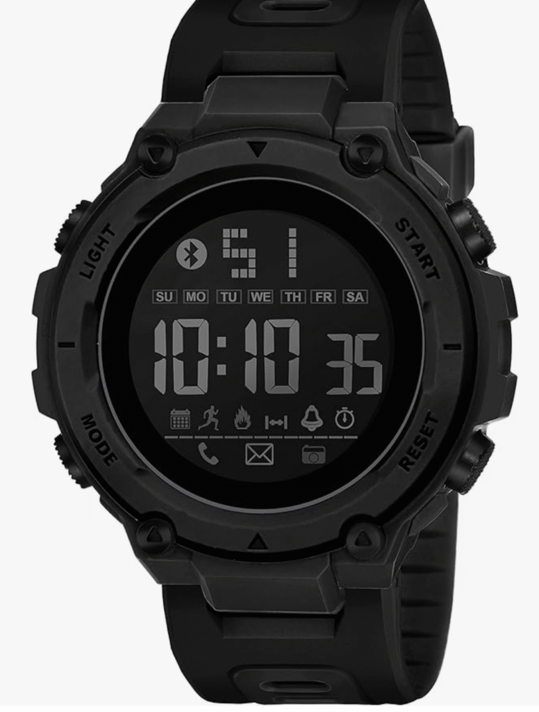 Shocknshop Digital Sports Stylish Multifunctional Electronic LED Black