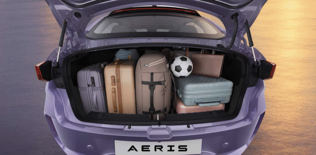 Tata Aeris boot space