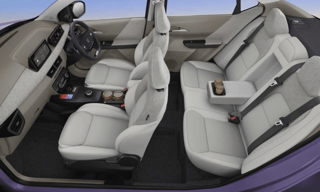 Tata Aeris interior passanger layout