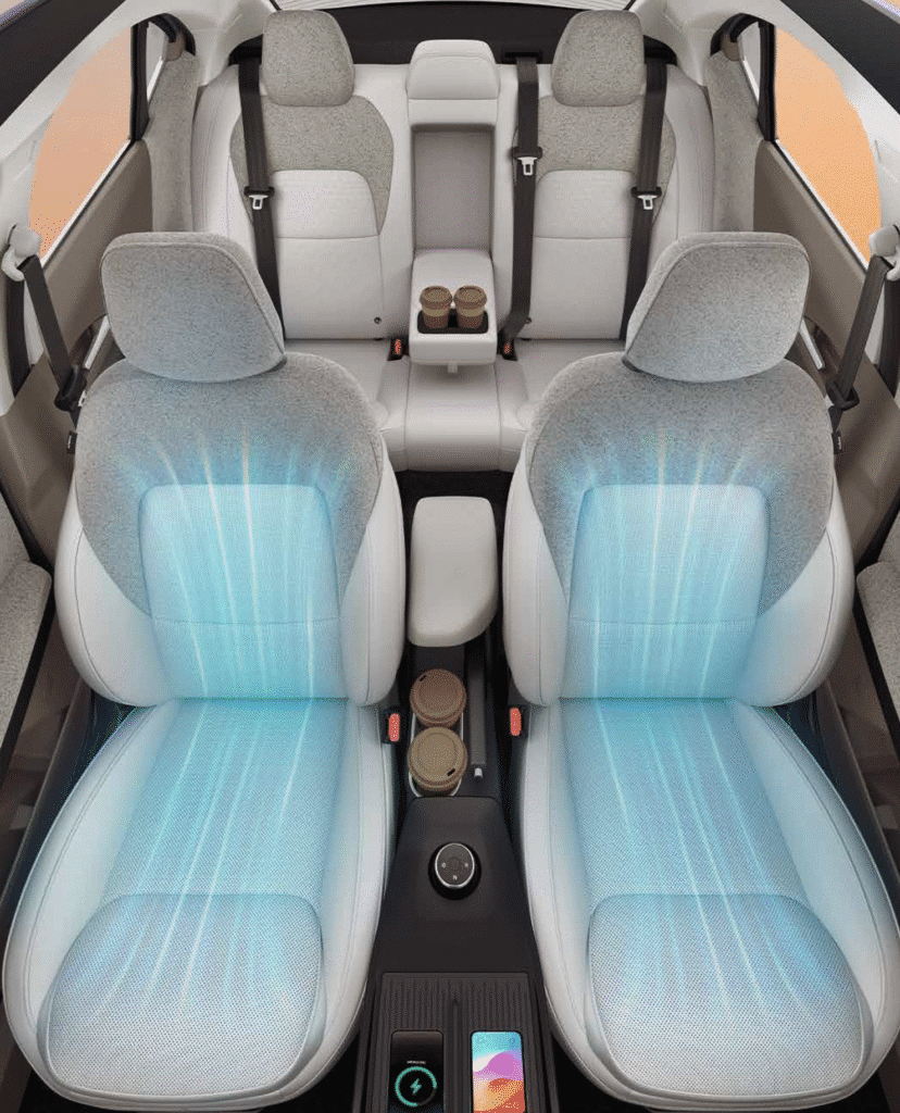Tata Aeris seats