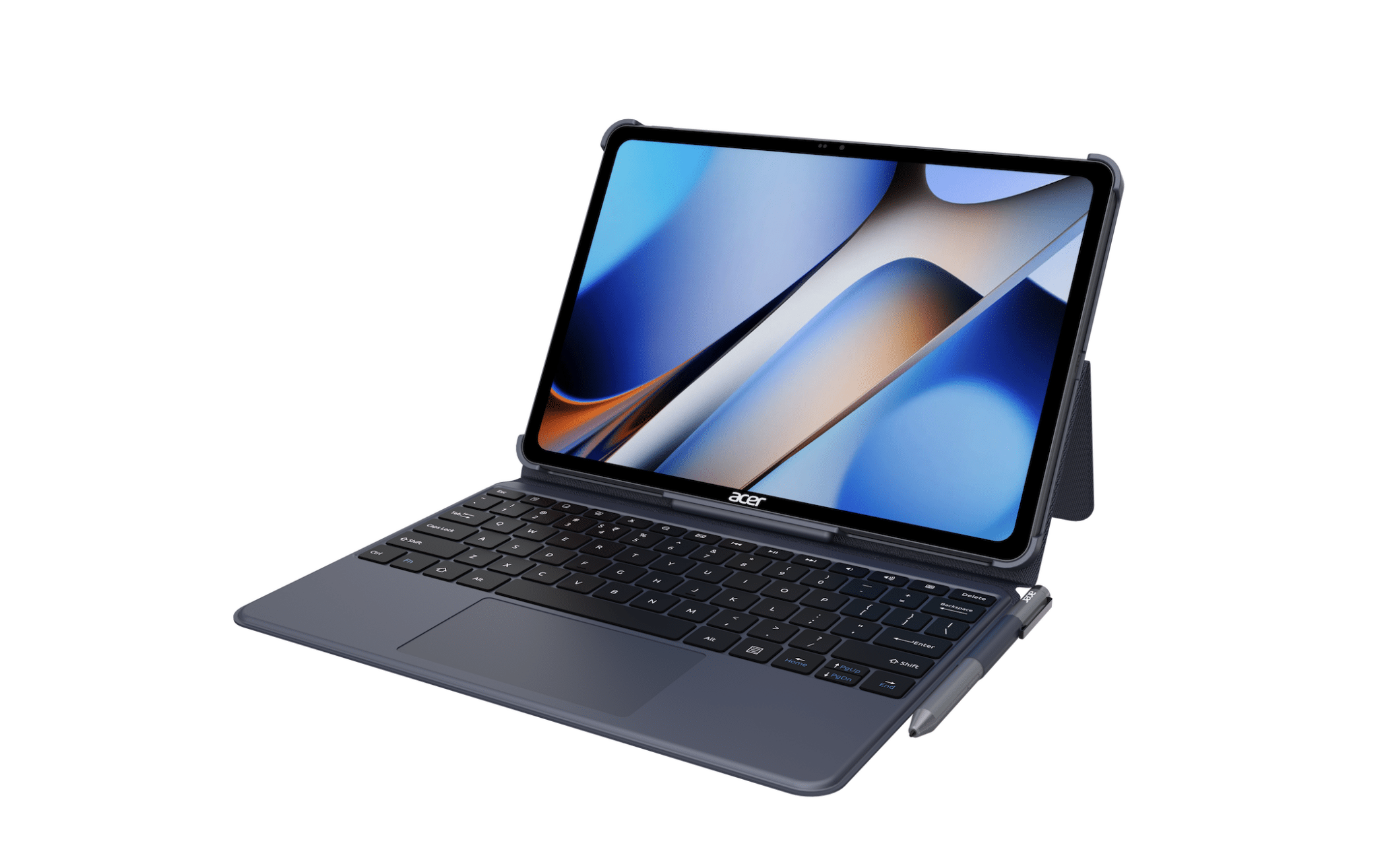 Acer Iconia Tab 12 5G with detachable keyboard and stylus