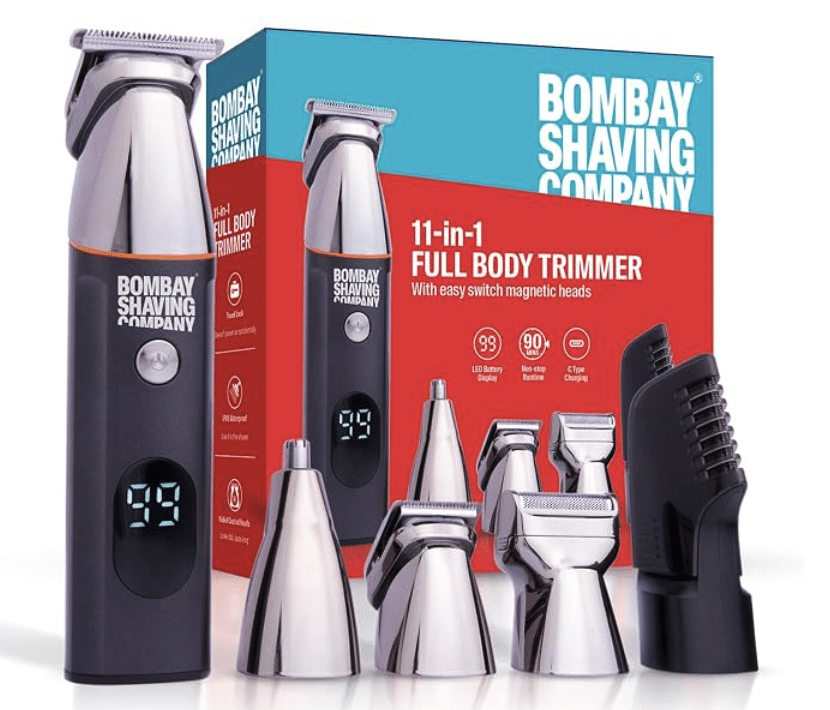 Bombay Shaving Company 11 in 1 All in One Trimmer for Men All in One