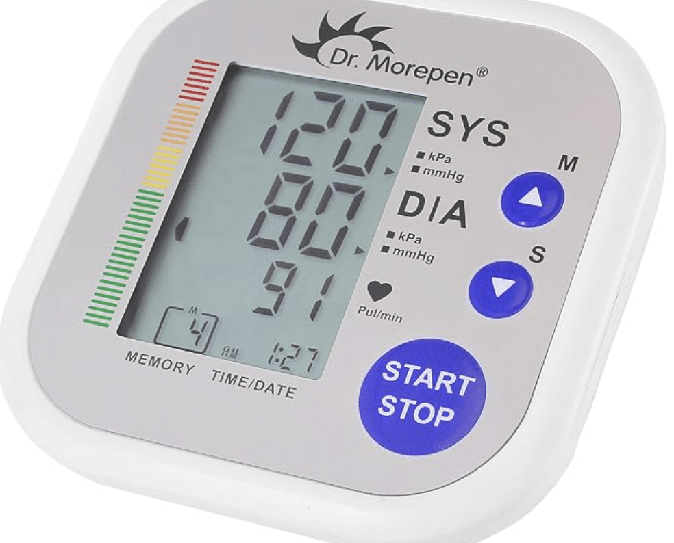 Dr. Morepen Blood Pressure Monitor Model BP 02