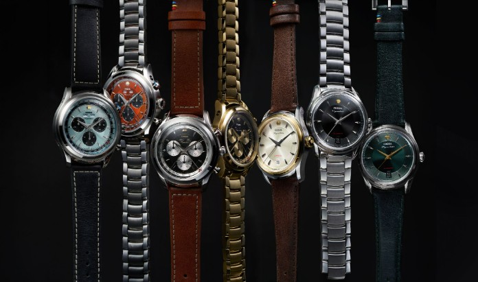 Fossil Signature CS-1 automatic and master calendar chronoquartz watch collection