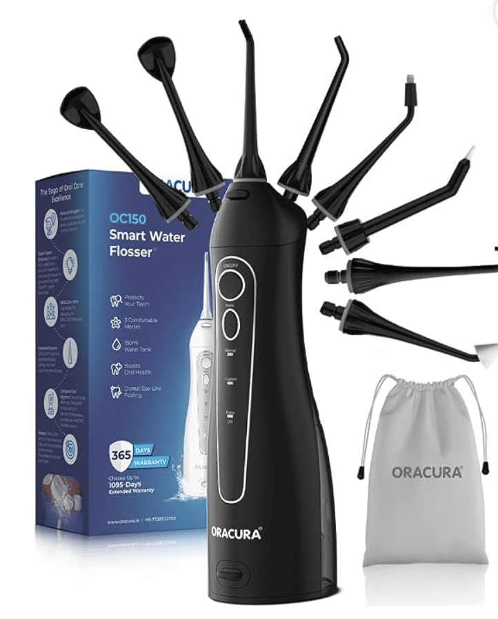 ORACURA OC150 Dental Pro Smart Water Flosser for Teeth