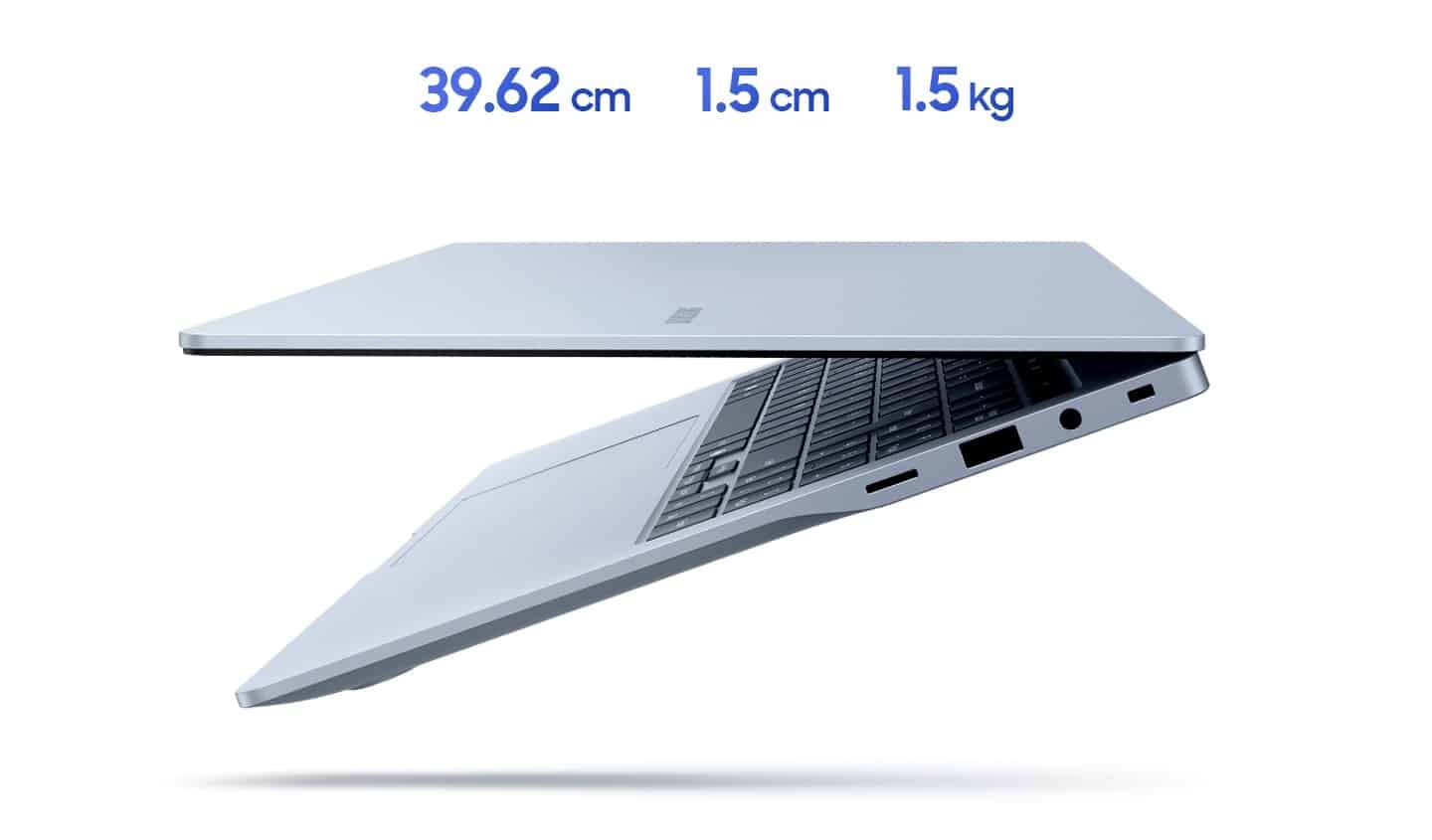 Samsung Galaxy Book4 Edge 15.6-inch Snapdragon laptop in Sapphire Blue