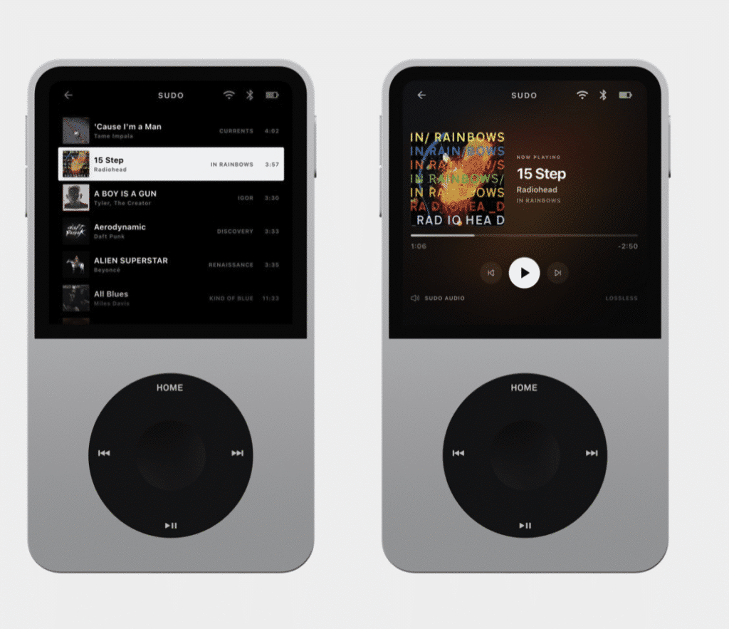 Sudo Music Player specs