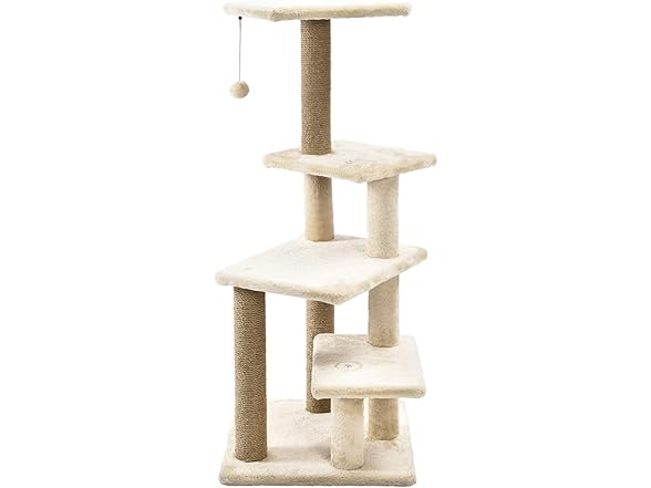 Amazon Basics Cat Tree with Scratching Posts