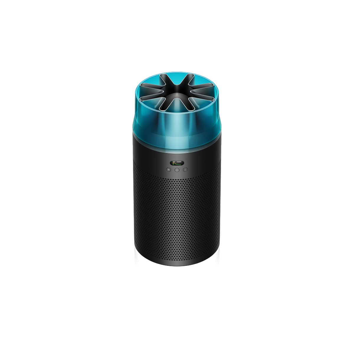 Dyson HushJet Compact air purifier in Black and Teal