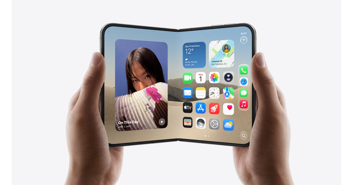 iPhone Duo large foldable inner display