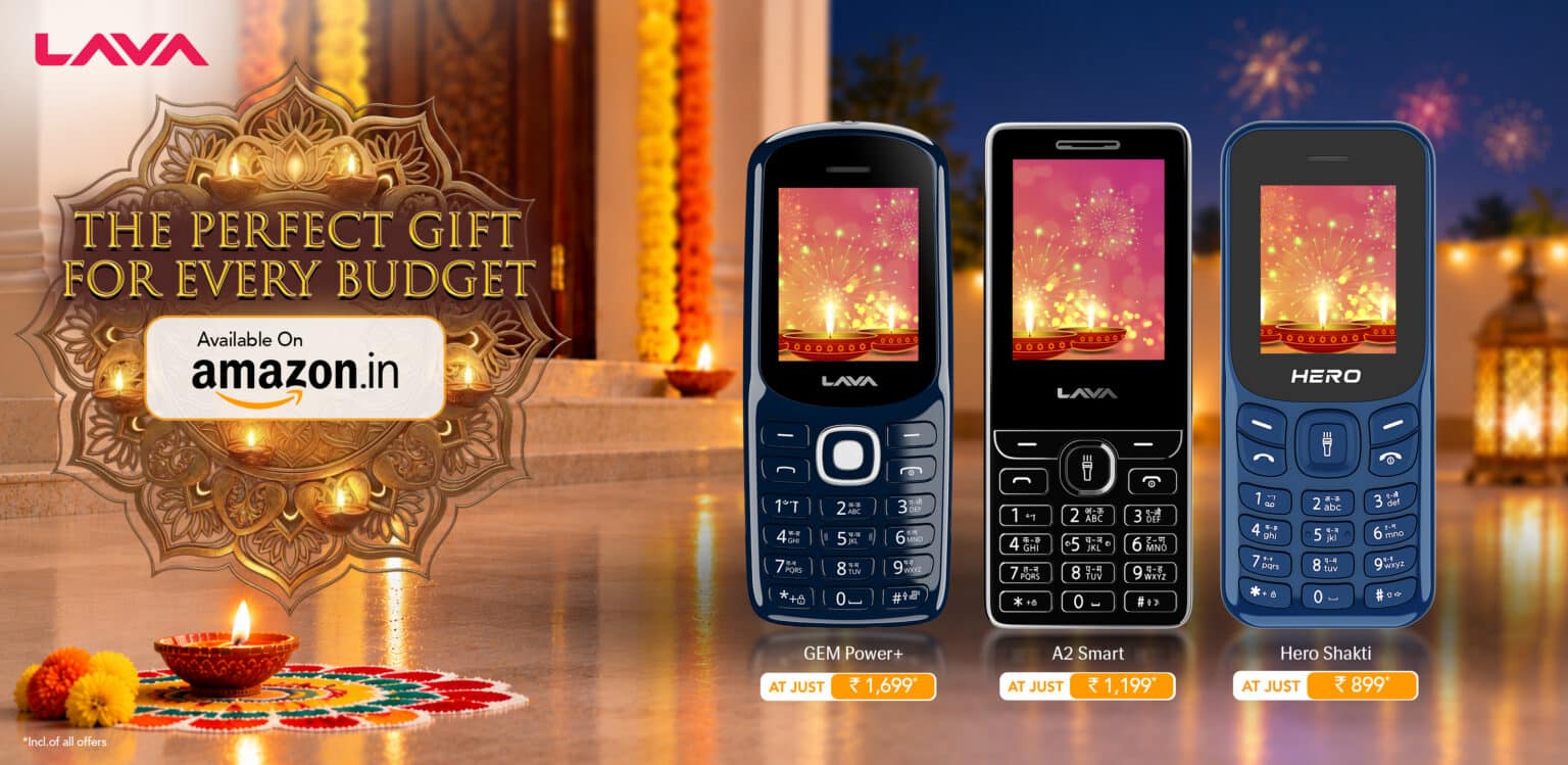 Lava Gem Power Plus, A2 Smart and Hero Shakti Diwali 2026 offer prices