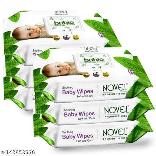 Novel Baby Wet Wipes 480 Wipes