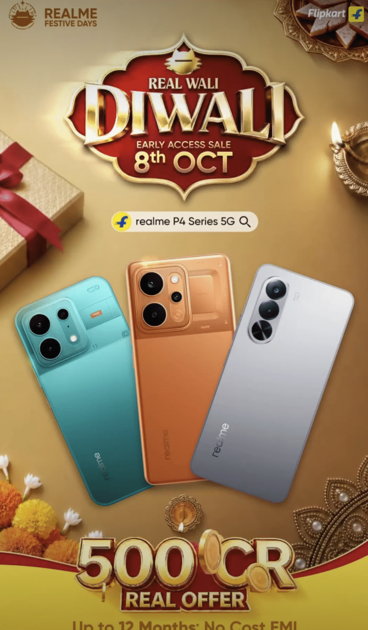 realme Diwali Offer 2026 RealWaliDiwali early access sale with realme smartphones