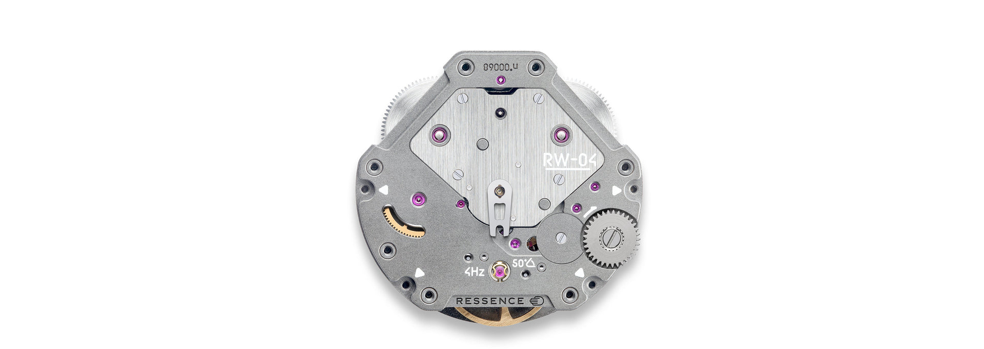 Ressence RW-04 self-winding movement used in the Type 10 watch