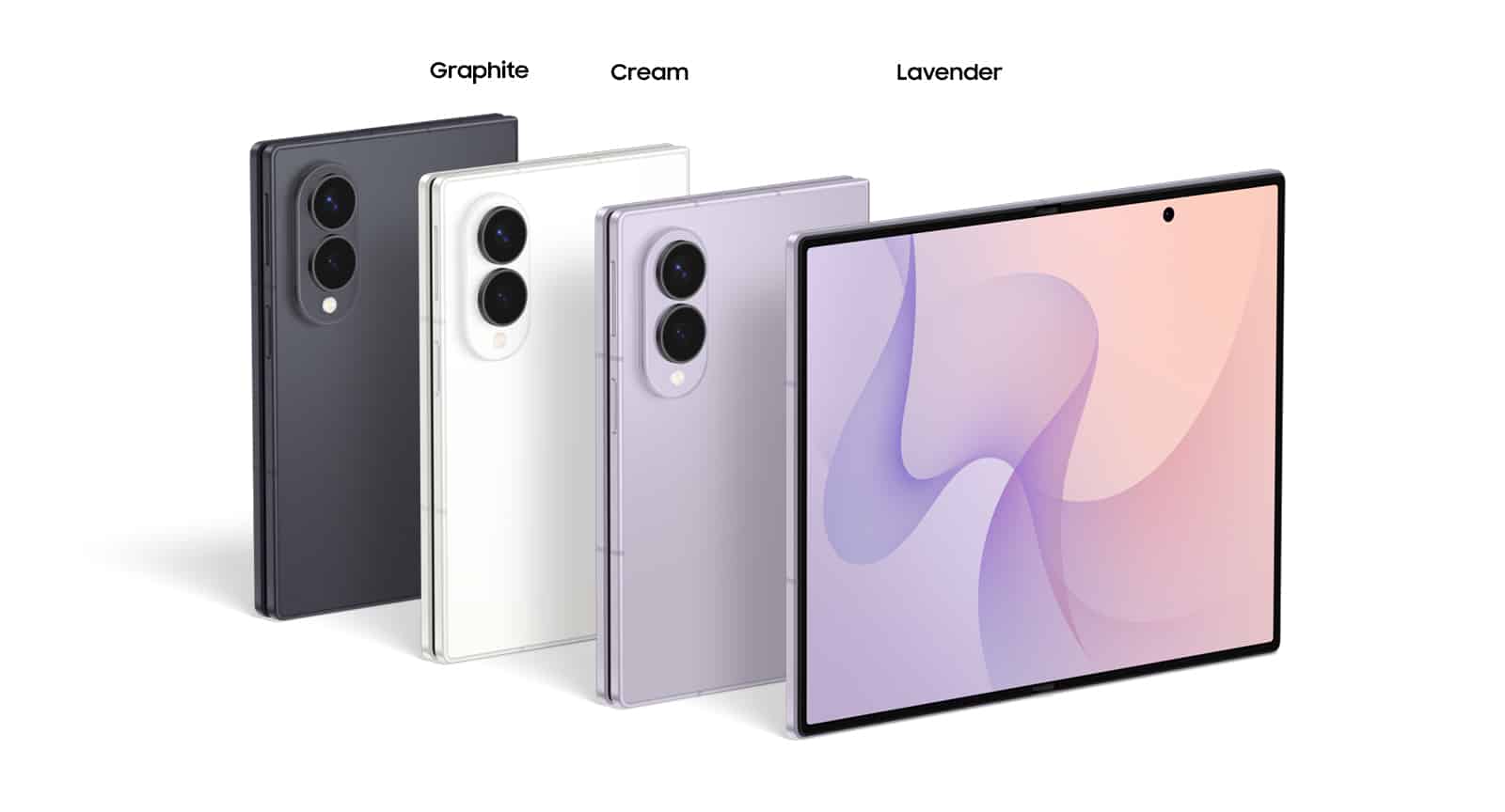 Samsung Galaxy Z Fold8 colours and unfolded display
