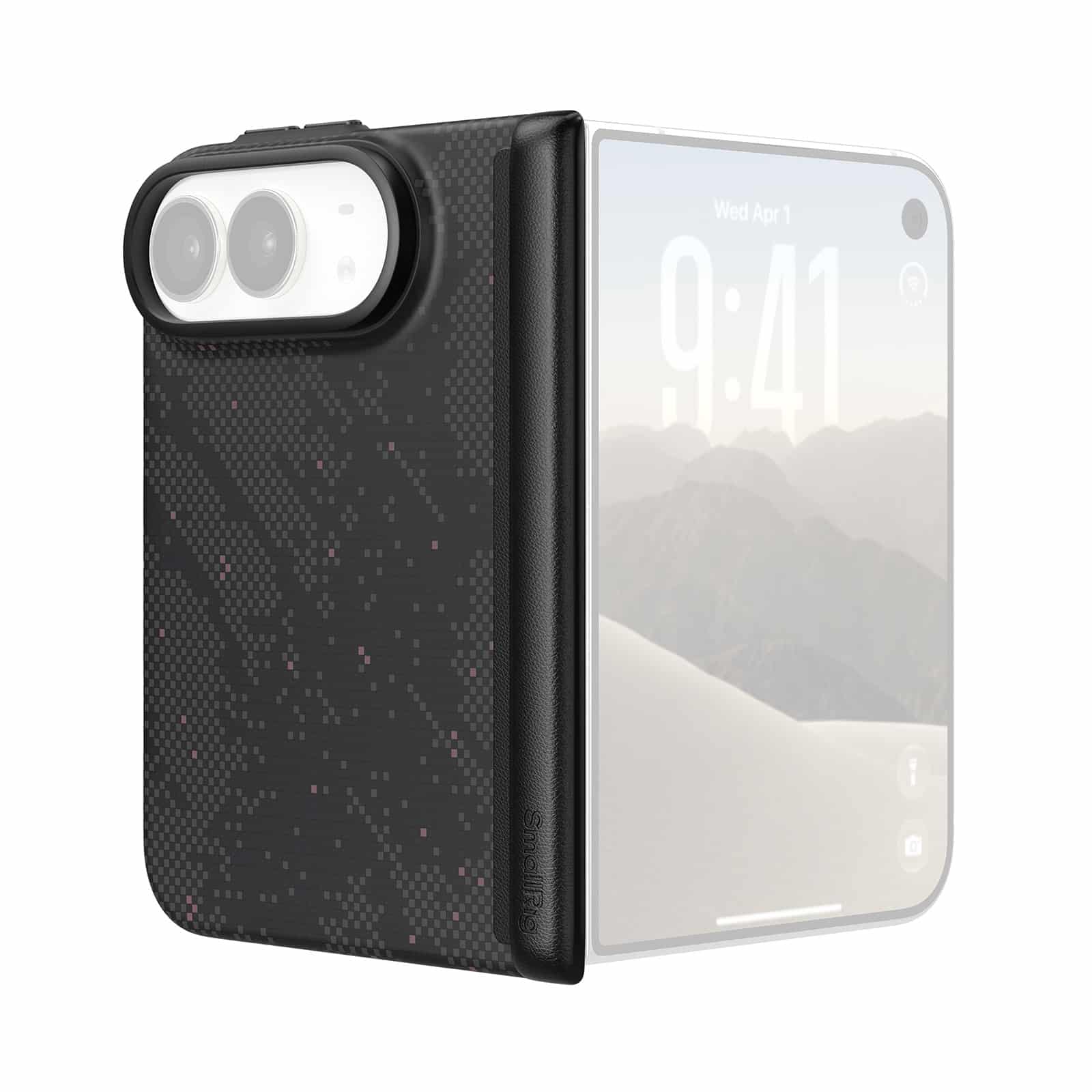 SmallRig Butterfly Half Case for iPhone Duo in black