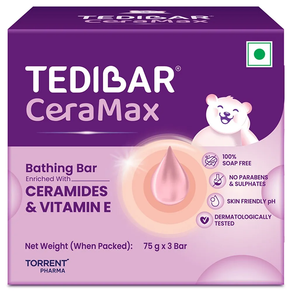 Tedibar Ceramax Baby Bathing Bar Pack of 3