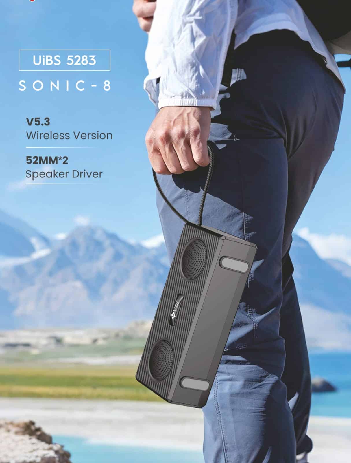 U&i Sonic 8 UiBS 5283 portable wireless speaker